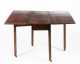 New England Mahogany Chippendale Drop Leaf Table