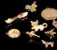 Lot of Loose Yellow Gold Charms