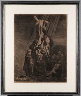 Rembrandt Van Ryn, Dutch (1606-1669) Etching