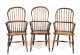 An Assembled Set of Eight English Windsor Arm Chairs