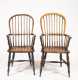 An Assembled Set of Eight English Windsor Arm Chairs