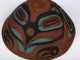 Northwest Coast Nootkalmakah Paint Decorated Basket Hat