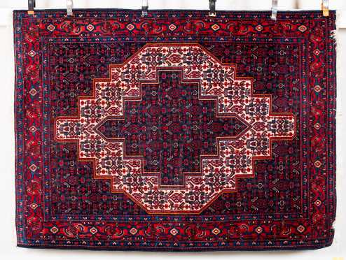 Modern Persian Scatter Oriental Rug
