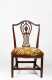New England Hepplewhite Mahogany Side Chair