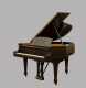Steinway and Sons Model "M" Grand Piano C1918