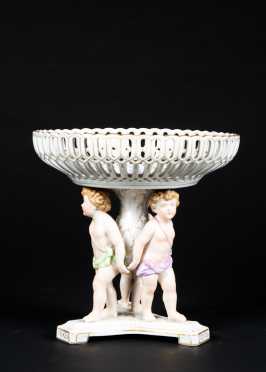 Schierholz Figural Porcelain Compote