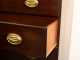 Cherry Chippendale Six Drawer Tall Chest