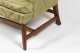 New England Hepplewhite Inlaid Mahogany Wing Chair
