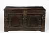 Jacobean Carved Figural Coffer Blanket Chest