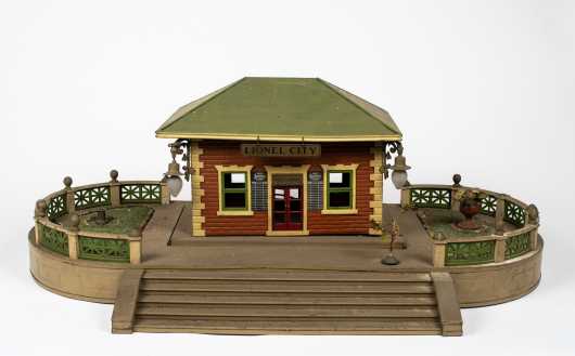 Lionel #129 Pre War Terrace with City Station #124