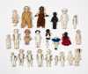 Twenty-Four Miscellaneous Small Dolls and Frozen Charlottes