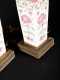 Pair of Famille Rose Chinese Export Vases Lamps