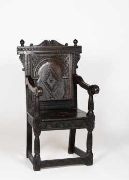 Jacobean Carved Armchair