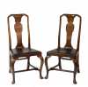 Pair of New England Queen Anne Side Chairs