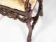 17thC English Walnut Caned Armchair