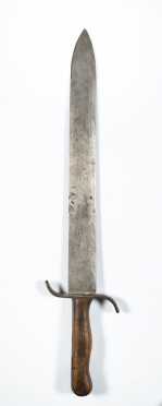 Massive Spear Point Bowie-Type Knife