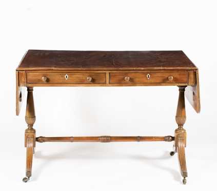 English Regency Mahogany Sofa Table