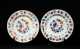 Pair of 19thC Chinese Deep Plates