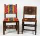 Two Jacobean Style Side Chairs