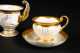 French Porcelain Cup and Saucer Lot