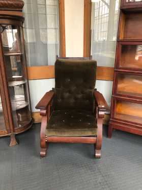 Empire Mahogany Morris Chair