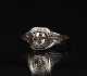 Art Deco Style Filigree Diamond Ring
