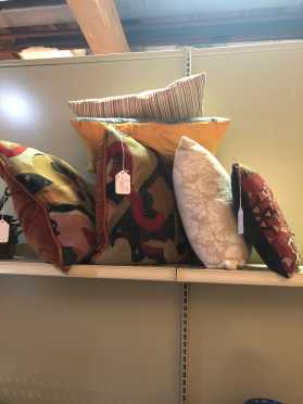 Lot of Six Decorative Pillows