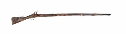 Extraordinary Native American Musket In "As Found" Condition