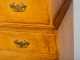 Tiger Maple Chippendale Chest on Chest