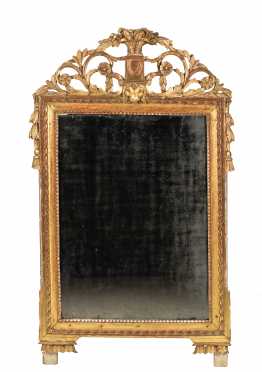 18th/19thC Gilded French Mirror
