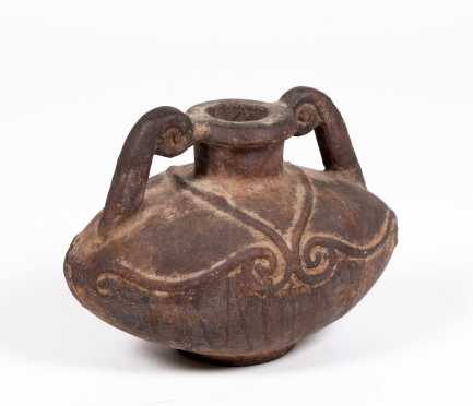 A Pre Columbian Two-Handled Urn *AVAILABLE FOR REASONABLE OFFERS*