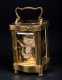 Brass and Glass French Carriage Clock