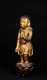 19thC Carved and Gilded Buddha Figure