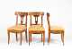 Three Matching 19thC Biedermeier Side Chairs