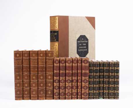 Three Leather-Bound Sets Plus One