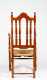 New Hampshire Crest Bannister Back Armchair