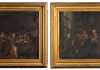 Pair of 18thC Dutch Interior Paintings with Important New York History