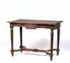 French 19thC Walnut Library Table