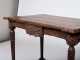 French 19thC Walnut Library Table