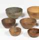 Eleven American Turned Wooden Bowls