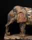 Asian Carved and Painted Elephant Figure