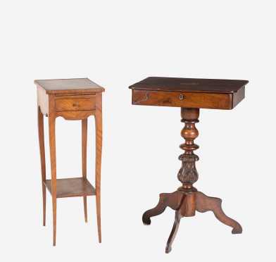 Two French Work Tables