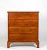 Queen Anne Two Drawer Pine Blanket Chest