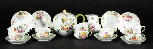 "Herend" Porcelain Partial Tea Set