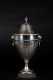 English Silver Plated Urn Form Wine Cooler