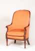 "Kindel" Fine Furniture Upholstered Sheraton Wing Chair