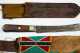 Two Native American Decorated Knife Sheaths