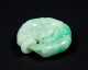 19th/20thC Chinese Apple Green Jadeite Carving
