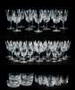 Fifty-One "Waterford-Lismore" Glassware Pieces