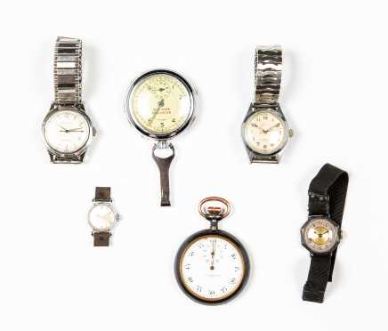 Lot of Pocket and Wrist Watches